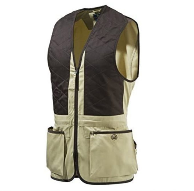BERETTA Men’s Trap Cotton Vest Universal Shooting Vests