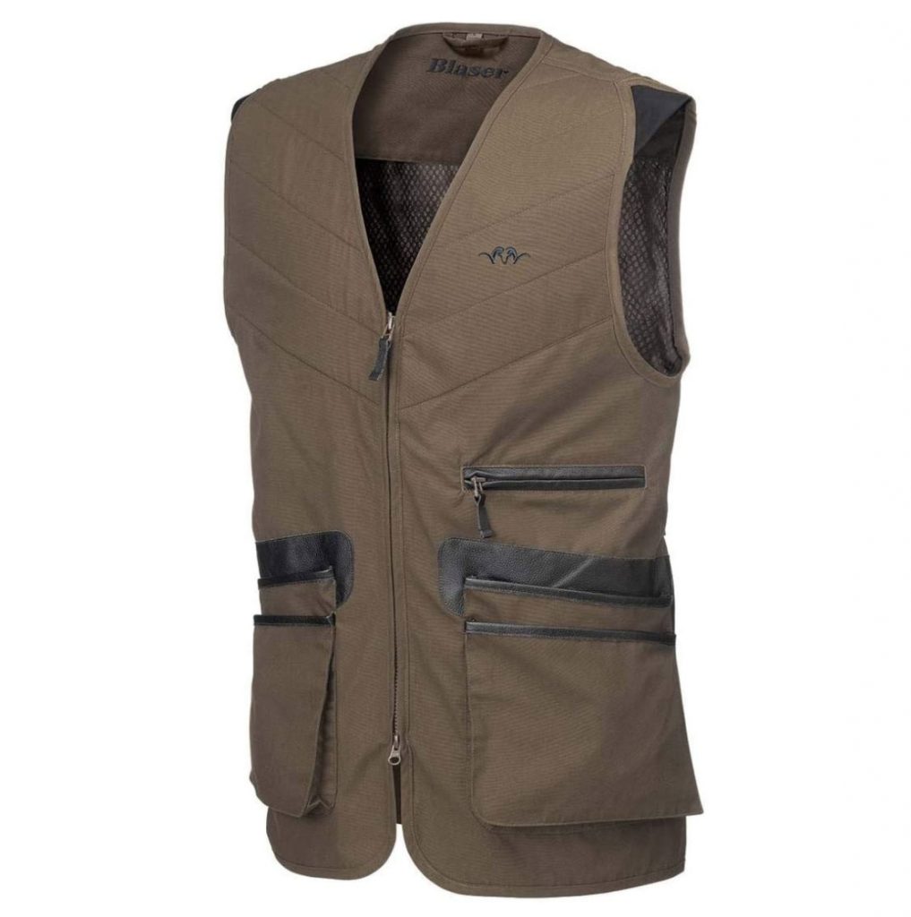 BERETTA Full Cotton Shooting Vest Skeet Black & Orange GT681 | Shooting ...