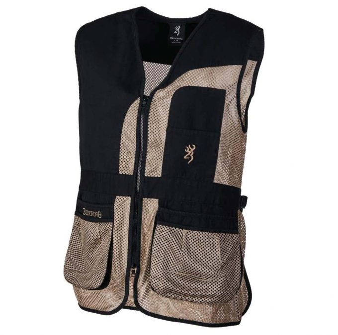 BROWNING Phoenix Shooting Vest Black Shooting Vests