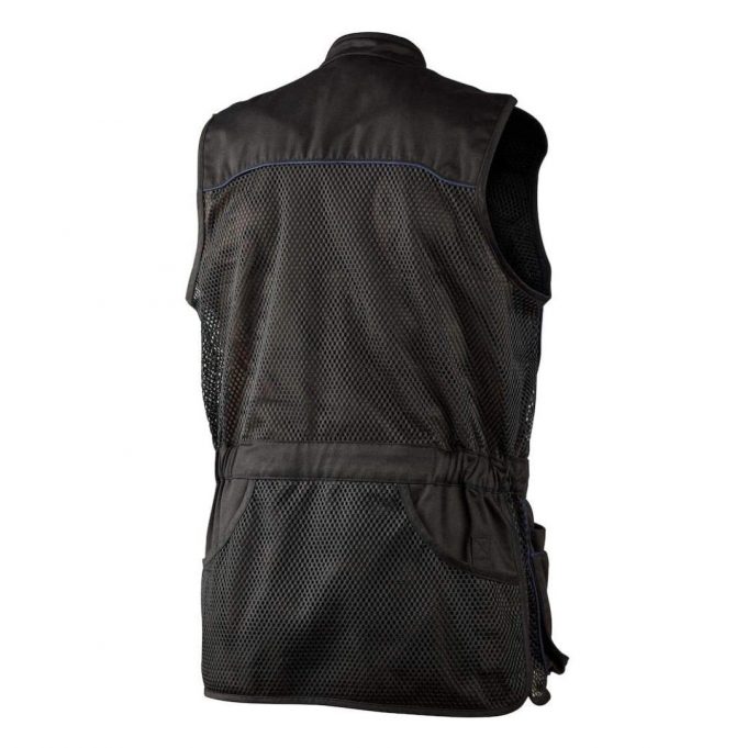 SEELAND Men’s Skeet Shooting Waistcoat Black - Shooting Vests