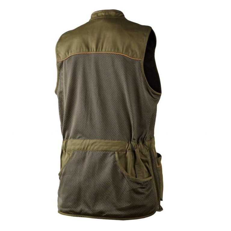 SEELAND Men’s Skeet Shooting Waistcoat Duffel Green - Shooting Vests