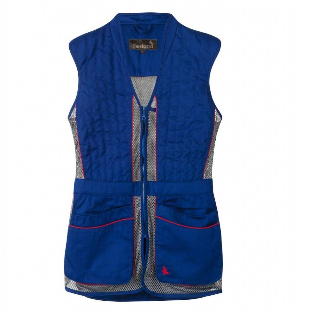 SEELAND Skeet II Waistcoat Soladite Blue - Shooting Vests